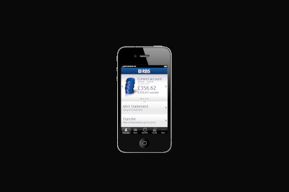 Banking app, 2011 Banking app, 2011
